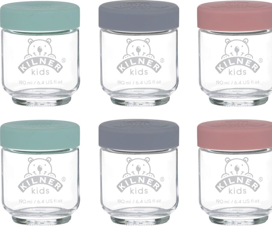 Kilner Contenitori E Barattoli | Set Di 6 Vasetti Per Bambini, 190 Ml
