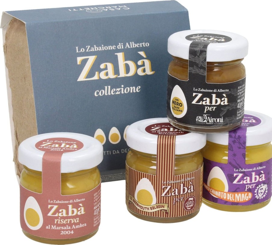 ZabàLab Creme E Dessert | Zaba - Collezione, 4 X 40 G (160 G)