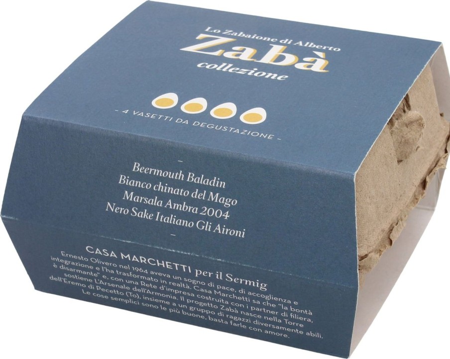 ZabàLab Creme E Dessert | Zaba - Collezione, 4 X 40 G (160 G)
