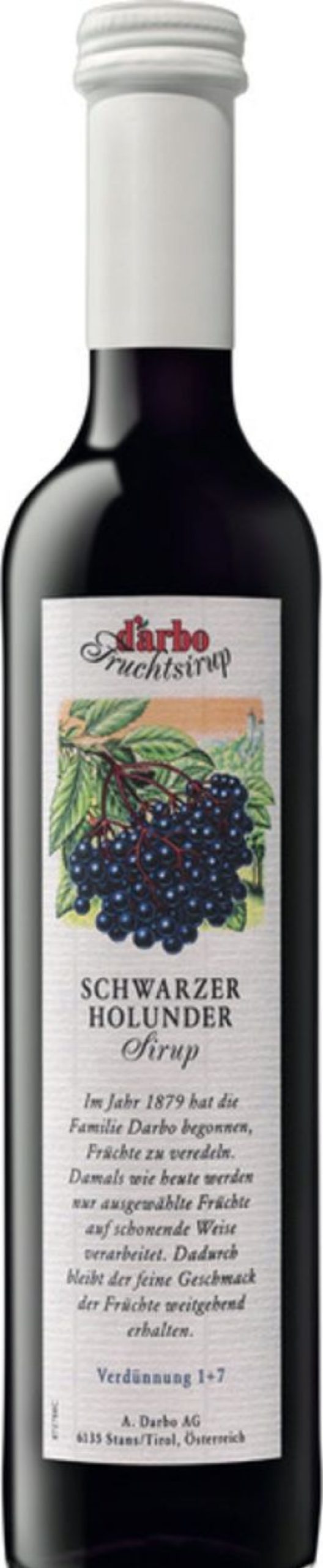 Darbo Sciroppi E Succhi | Sciroppo Di Sambuco Nero, 0,50 L