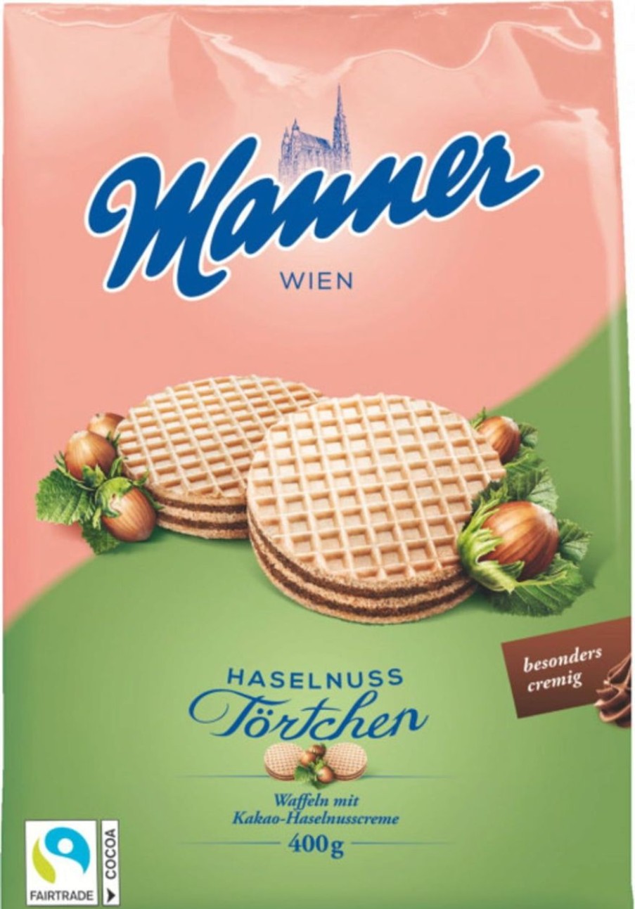Manner Torte E Biscotti | Tortine Alla Nocciola, 400 G