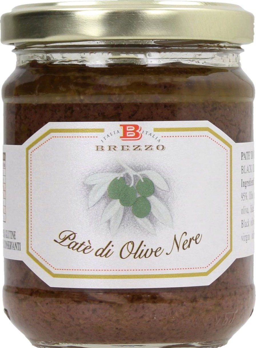 Brezzo Pate E Spalmabili | Pate Di Olive Nere, 180 G