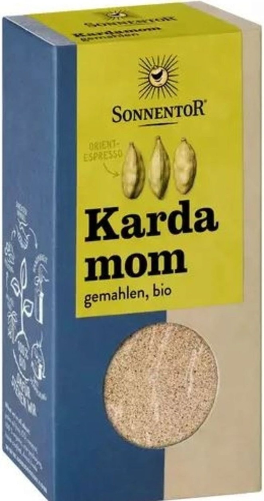 Sonnentor Spezie Singole | Cardamomo, 50 G - Macinato