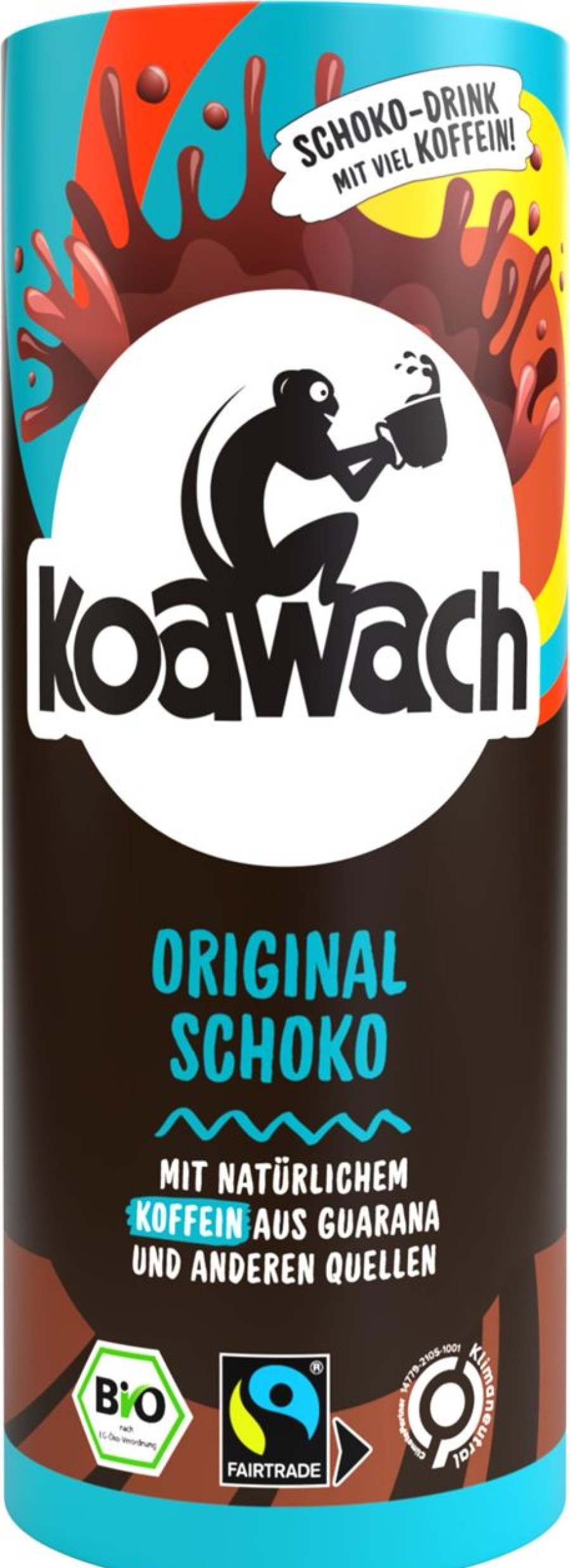Koawach Caffe | Drink Bio Alla Caffeina - Cioccolato , 235 Ml