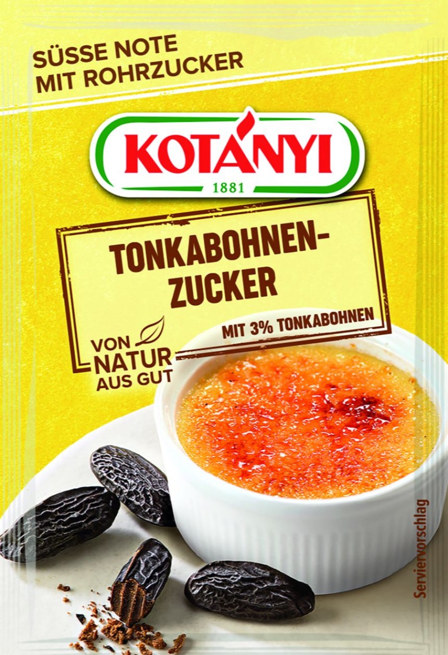 KOTÁNYI Zucchero | Zucchero Alla Fava Tonka - 3 Bustine, 3 X 8 G (24 G)