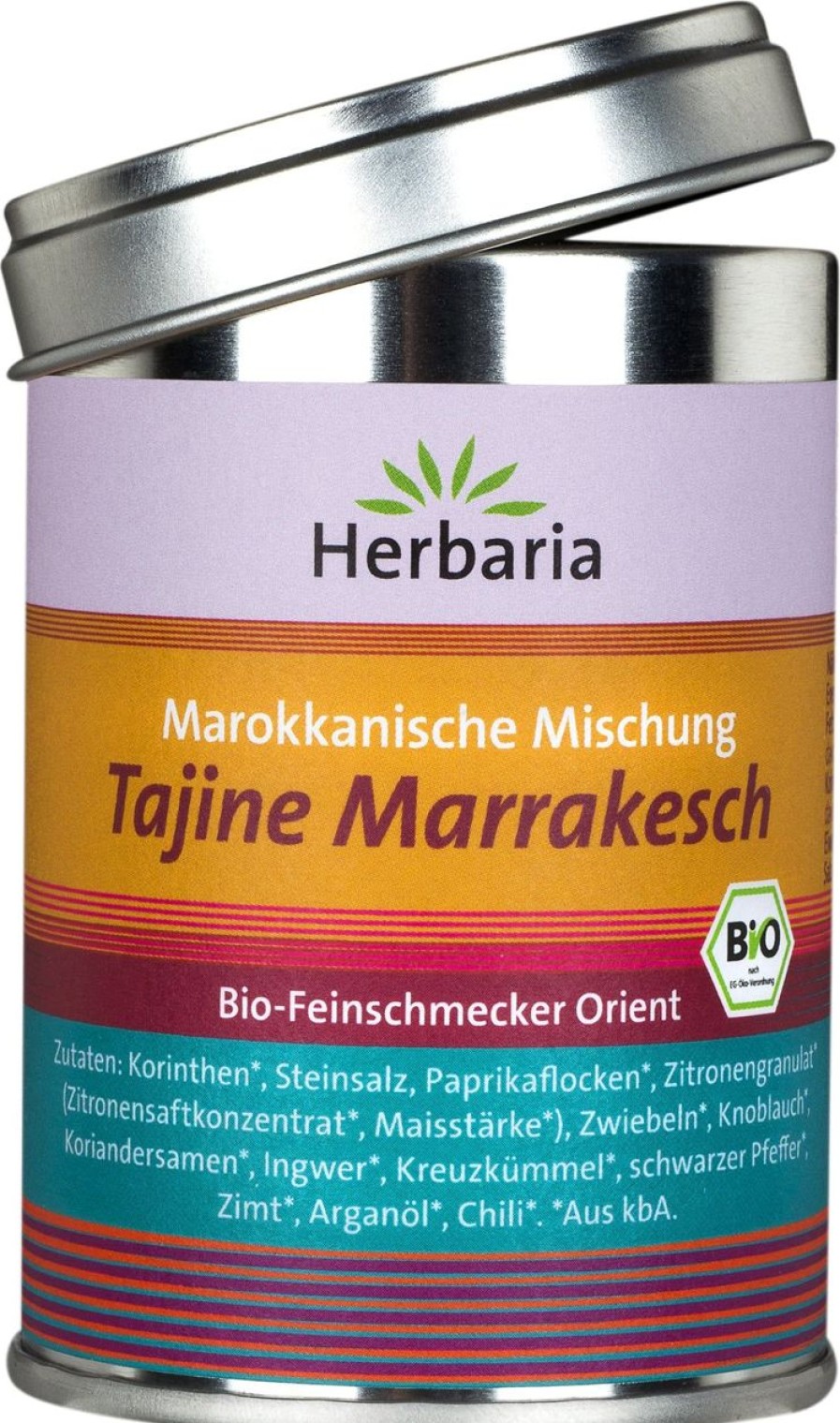 Herbaria Mix Di Spezie | Miscela Di Spezie Bio - Tajine Di Marrakech, 100 G