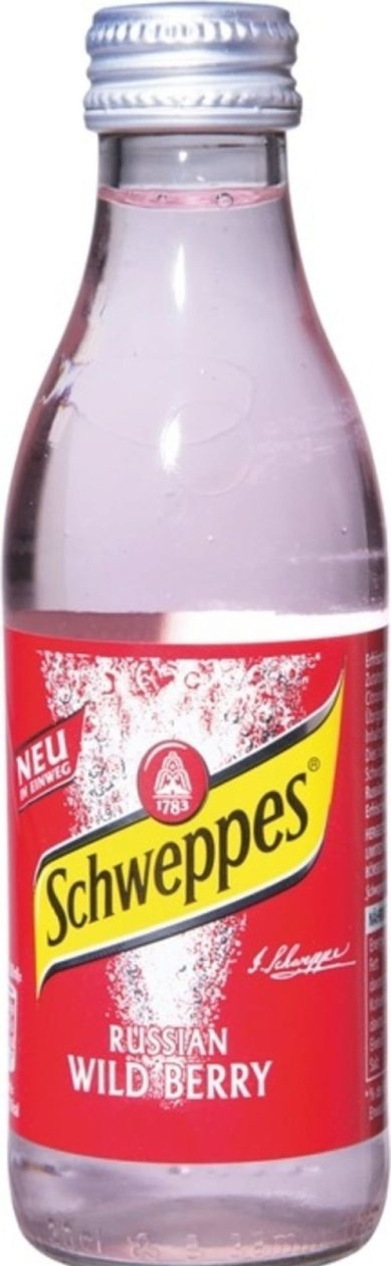 Schweppes Softdrink Acqua Tonica & Co. | Wild Berry, 1 Bottiglia (0,20 L)