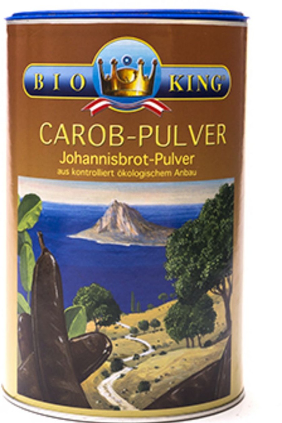 BioKing Cacao E Cioccolata | Carruba In Polvere Bio, 500 G