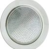 Bialetti Mise En Place | Set Con Guarnizione E Filtro, Per 3-4 Tazze, Alluminio/Per Moka Brikka Da 2 Tazze
