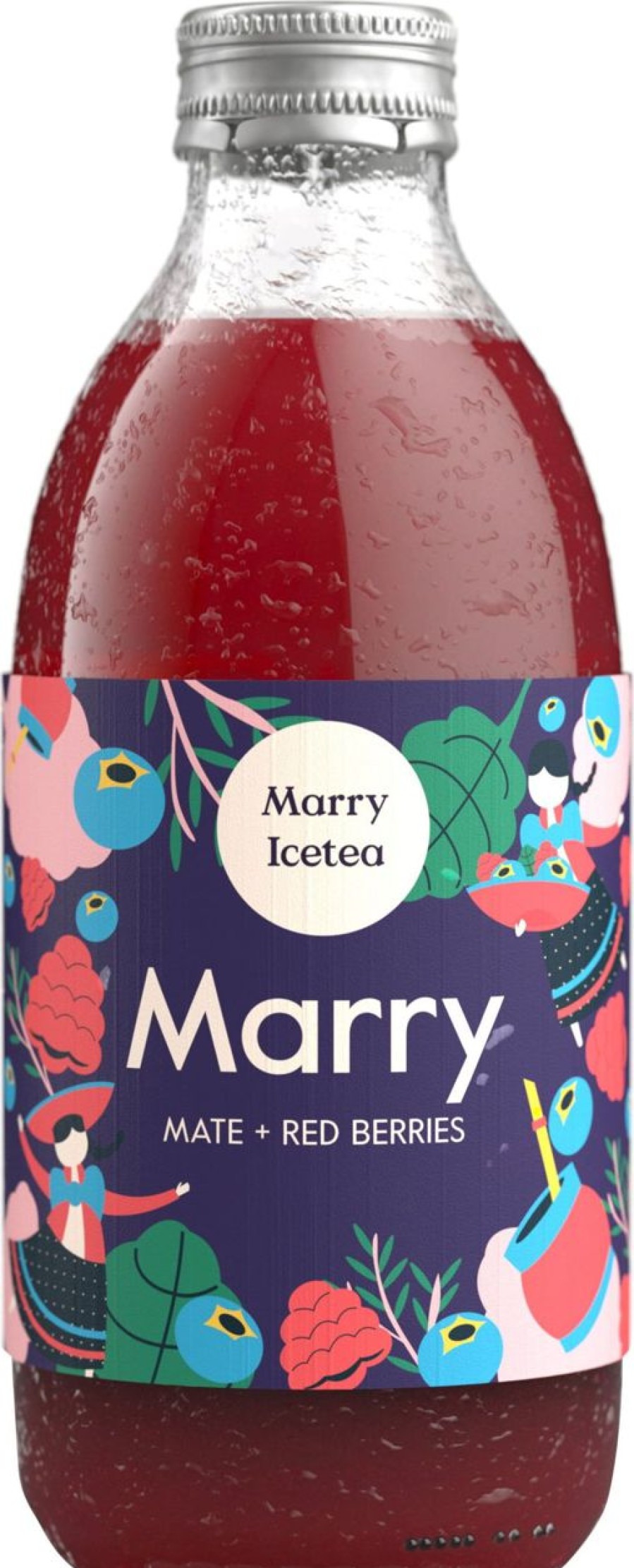 Marry the Berried Icetea Softdrink Acqua Tonica & Co. | Marry Natural Icetea, 330 Ml