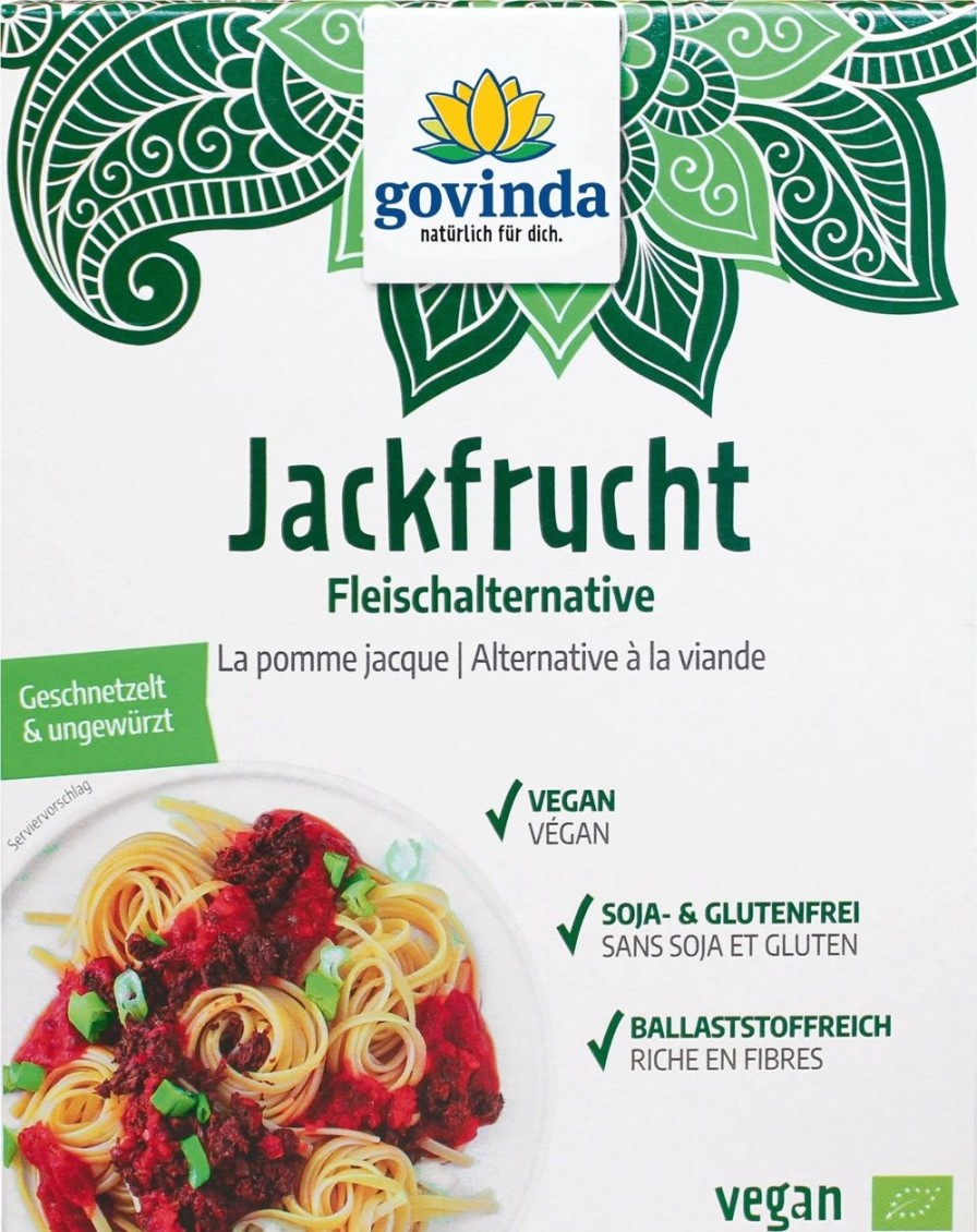 Govinda Sostituti Della Carne | Jackfruit Bio - Alternativa Alla Carne, 200 G