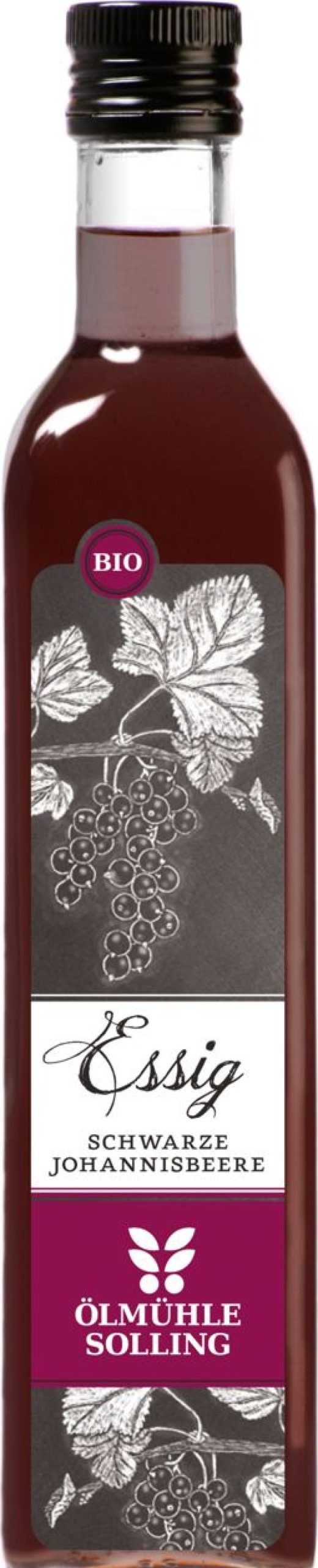 Ölmühle Solling Aceto Di Erbe E Di Frutta | Aceto Di Ribes Nero, 250 Ml