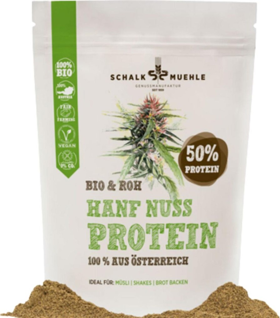 Schalk Mühle Shake Proteici | Proteine In Polvere Bio - Canapa Bio Cruda, 350 G