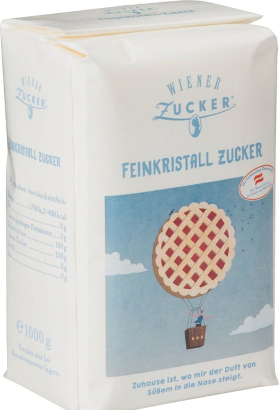 Wiener Zucker Zucchero | Zucchero Semolato Fine, 1 Kg