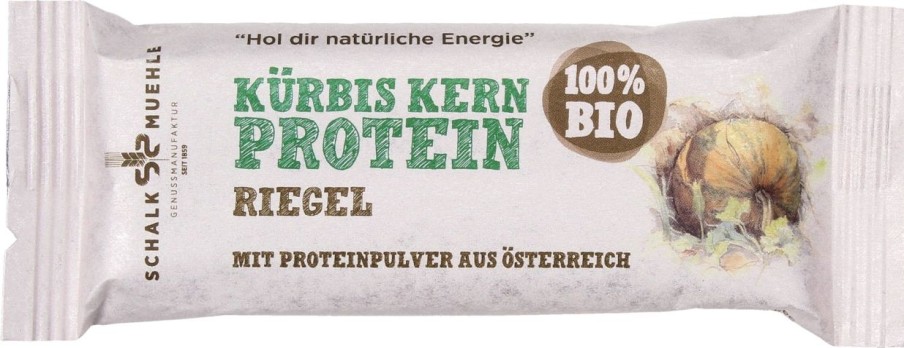 Schalk Mühle Barrette | Barretta Proteica Bio - Semi Di Zucca, 35 G
