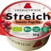 Zwergenwiese Pate E Spalmabili | Mini Spalmabile Bio - Pomodoro E Peperone, 50 G