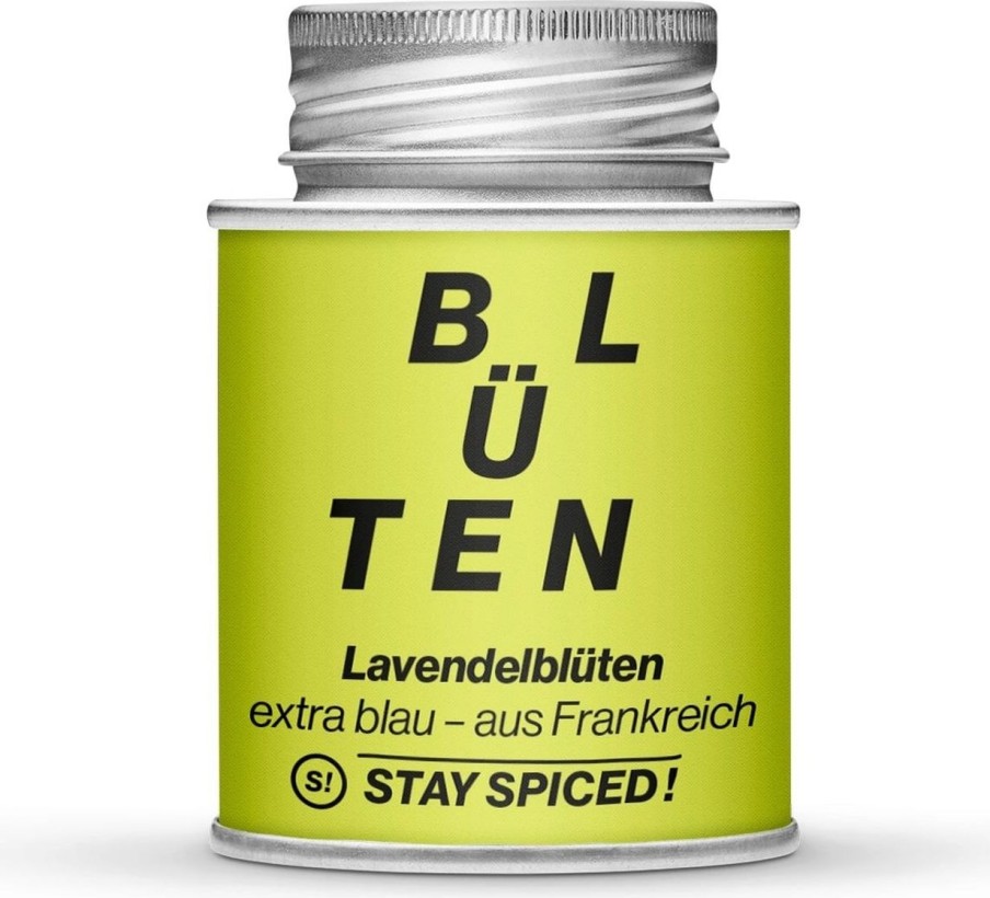 Stay Spiced! Fiori Commestibili | Fiori Di Lavanda "Extra Blu", 20 G