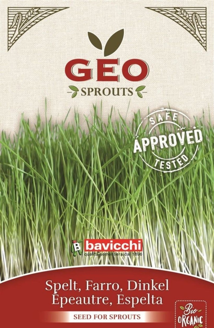 Bavicchi Germogli | Semi Per Germogli Di Farro Bio, 80 G