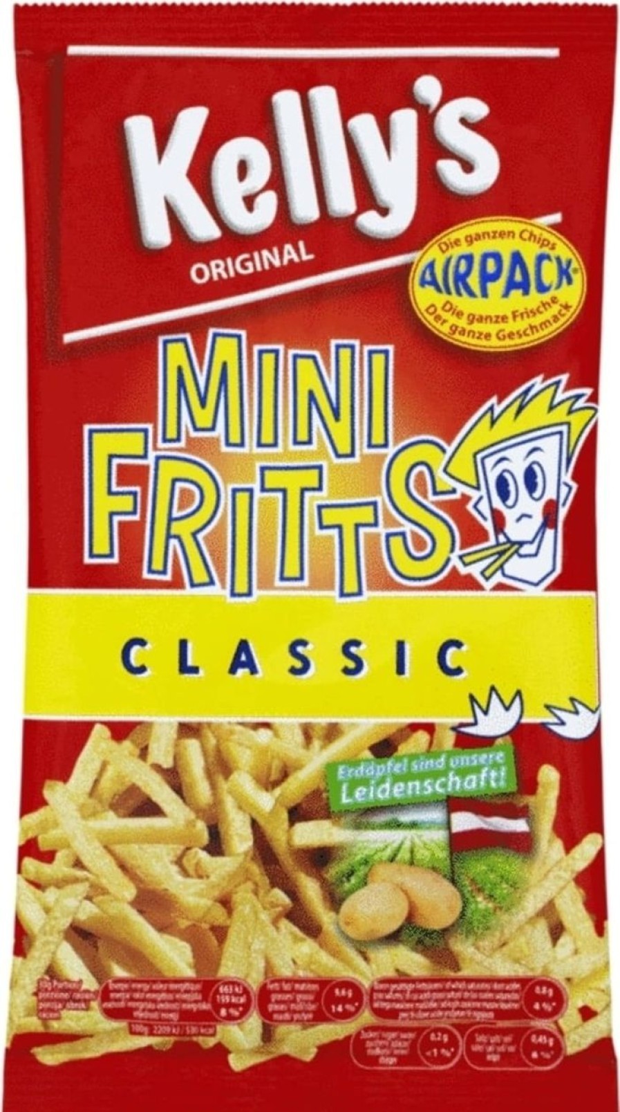 Kelly's Snack Salati | Mini Ftitts Classic, 80 G
