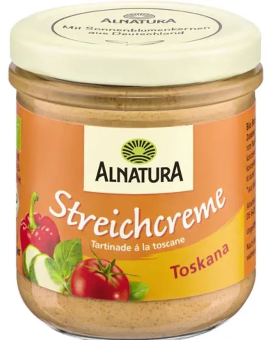 Alnatura Pate E Spalmabili | Crema Spalmabile Bio - Toscana, 180 G