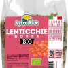 Sapore di Sole Legumi | Lenticchie Rosse Bio, 400 G