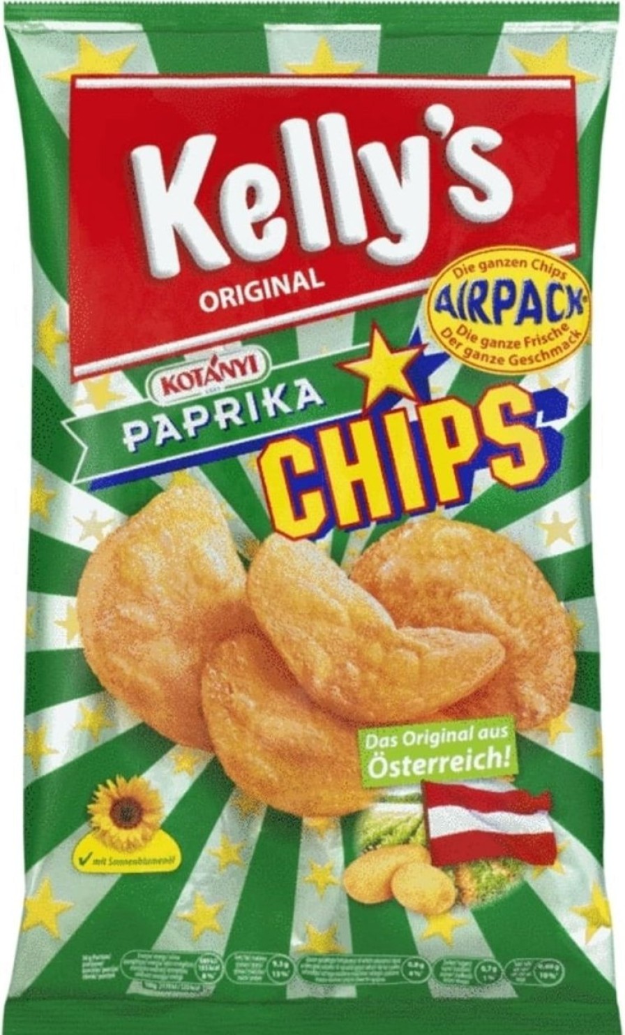 Kelly's Patatine | Chips Paprika, 150 G