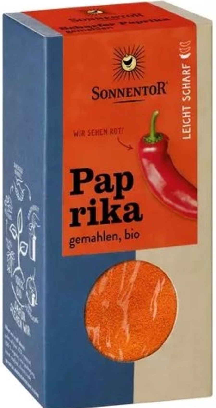 Sonnentor Spezie Singole | Paprika Macinata, 50 G