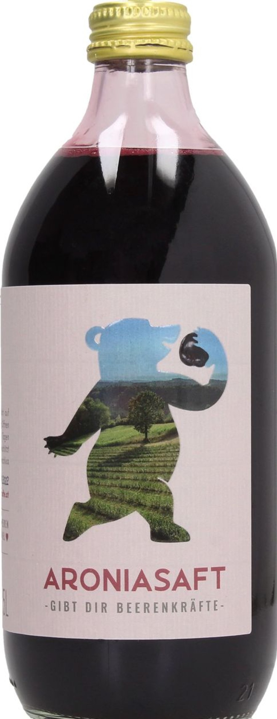 Beerenkräfte Sciroppi E Succhi | Succo Di Aronia Bio, 1 Bottiglia (500 Ml)