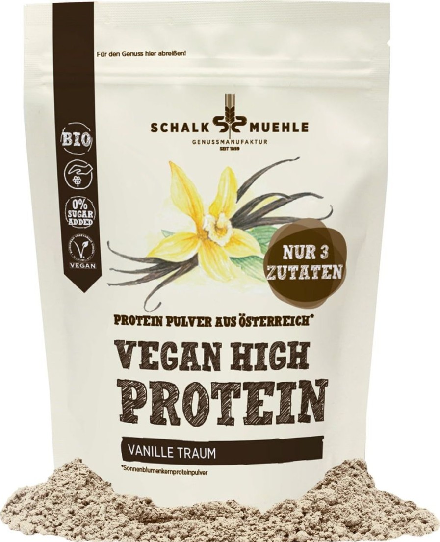 Schalk Mühle Shake Proteici | Proteine In Polvere Bio - Mix Con Vaniglia, 200 G