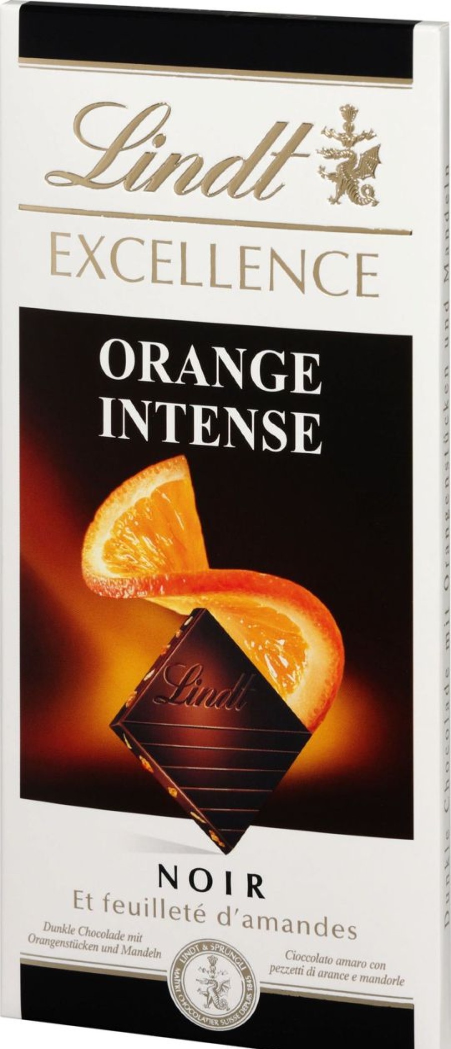 Lindt Cioccolato | Excellence - Orange Intense, 100 G