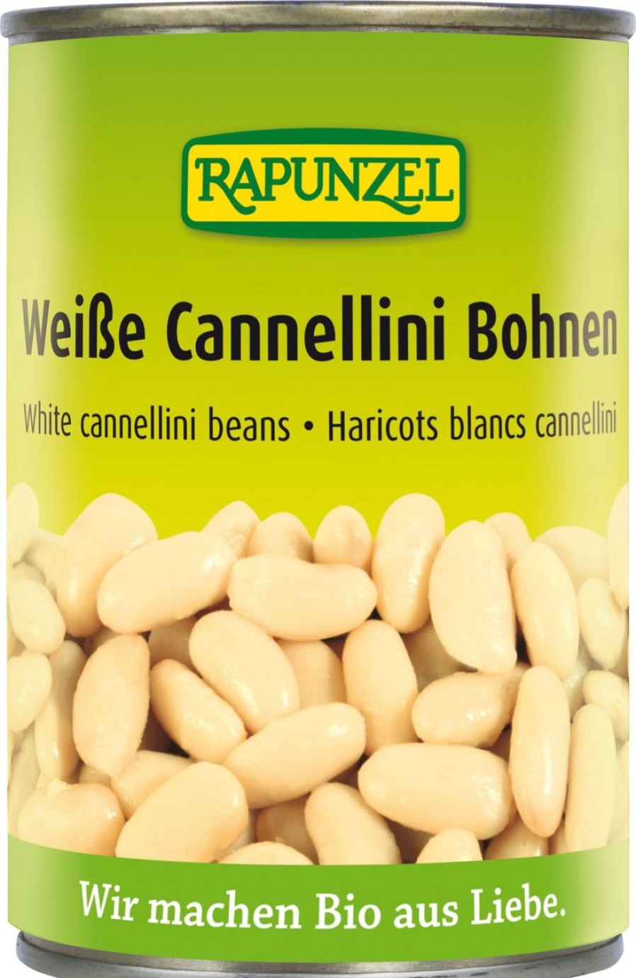 Rapunzel Legumi | Fagioli Cannellini Bio In Scatola, 400 G