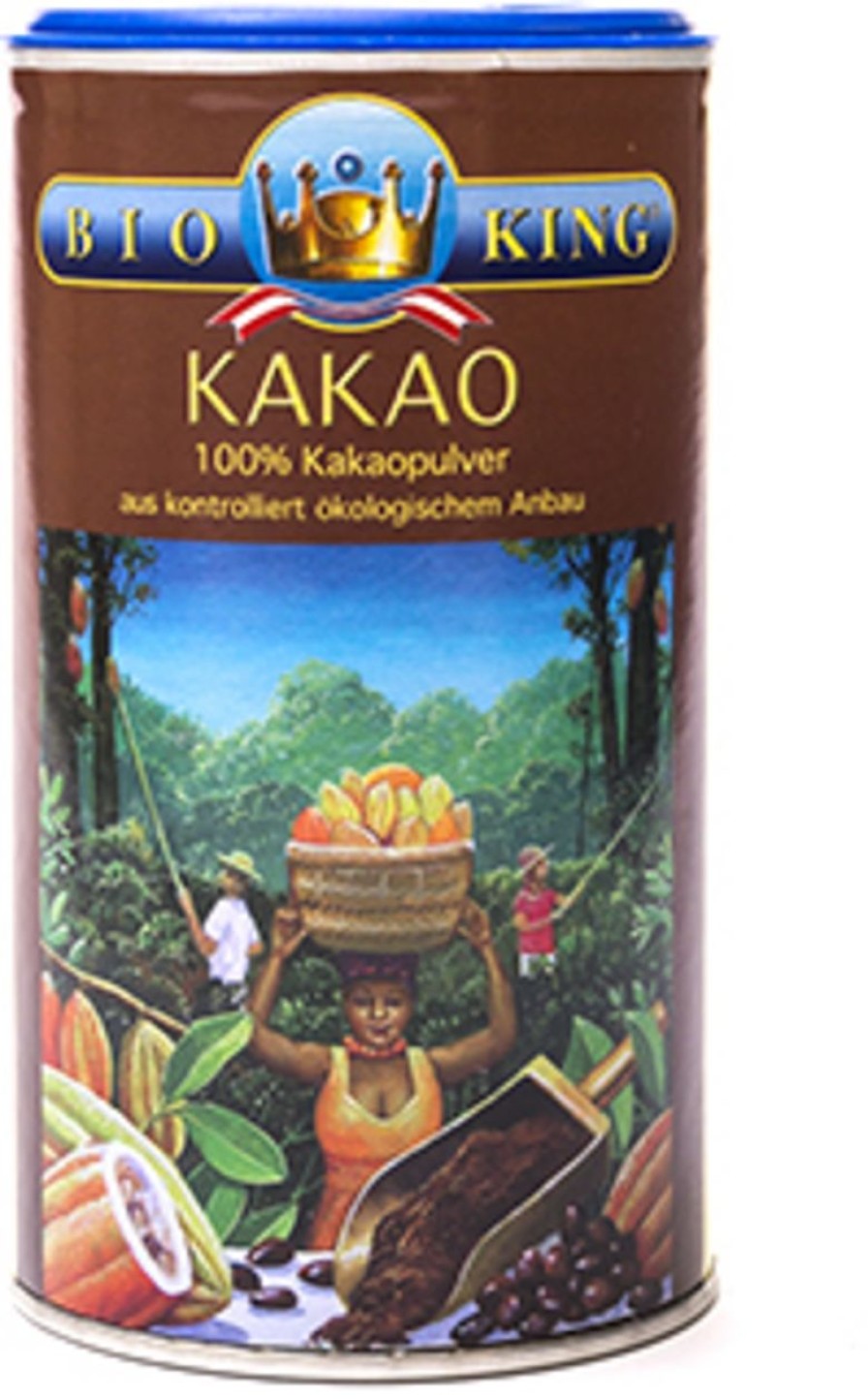 BioKing Cacao E Cioccolata | Cacao In Polvere Bio, 150 G