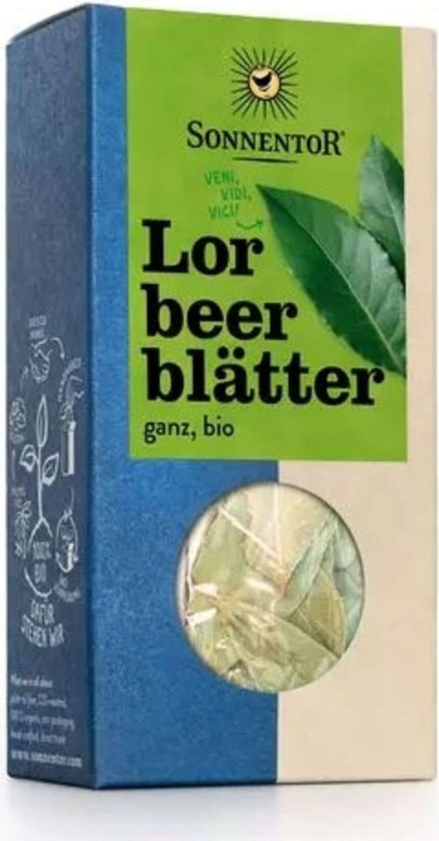 Sonnentor Erbe Singole | Foglie Di Alloro, 10 G