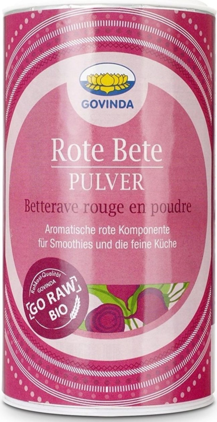 Govinda Frutta In Polvere | Barbabietola Bio In Polvere, 200 G