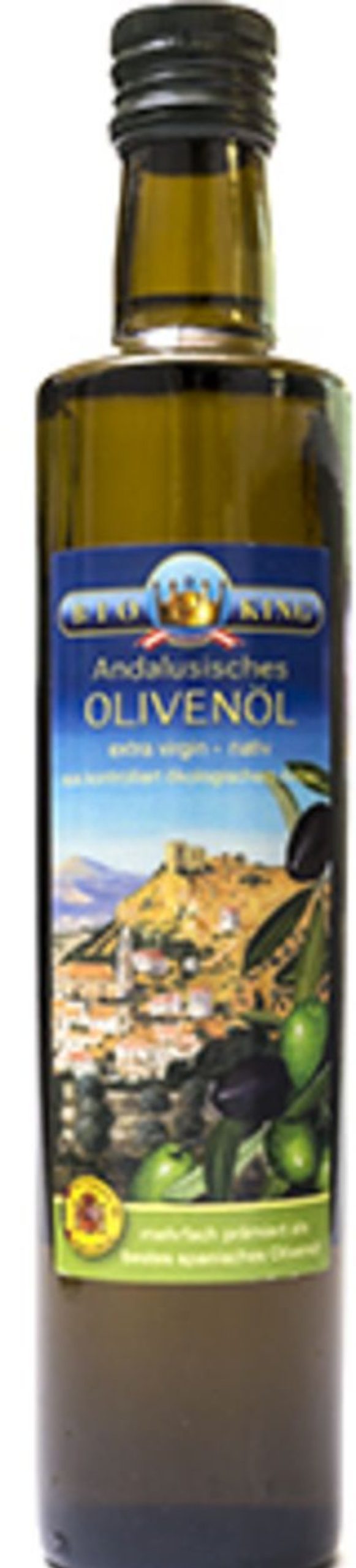 BioKing Olio D'Oliva | Olio D'Oliva Bio, 500 Ml