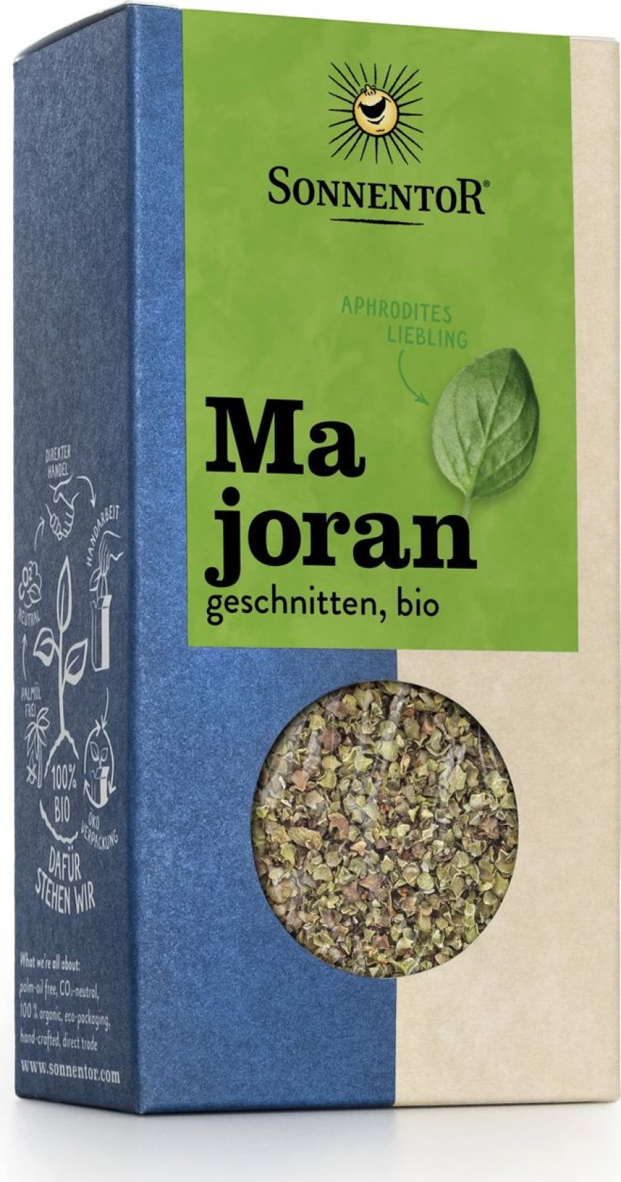 Sonnentor Erbe Singole | Maggiorana Bio, 10 G