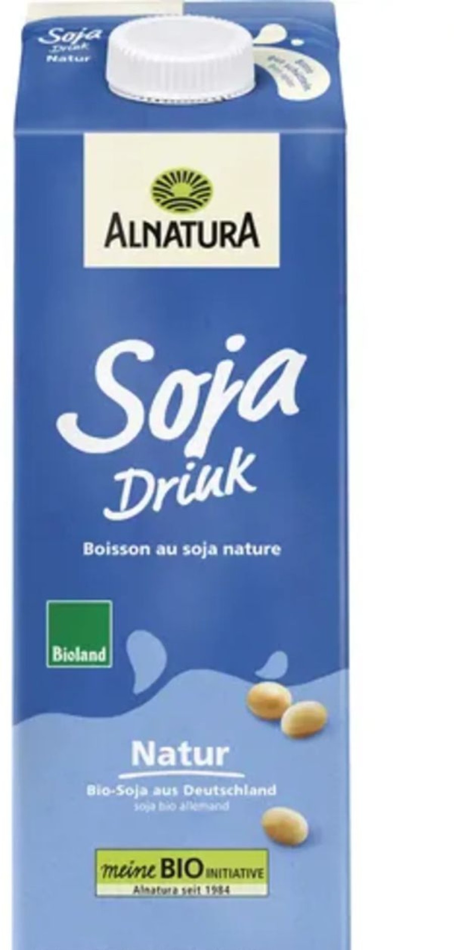 Alnatura Latte E Bevande Vegetali | Bevanda Alla Soia Bio - Naturale, 1 L