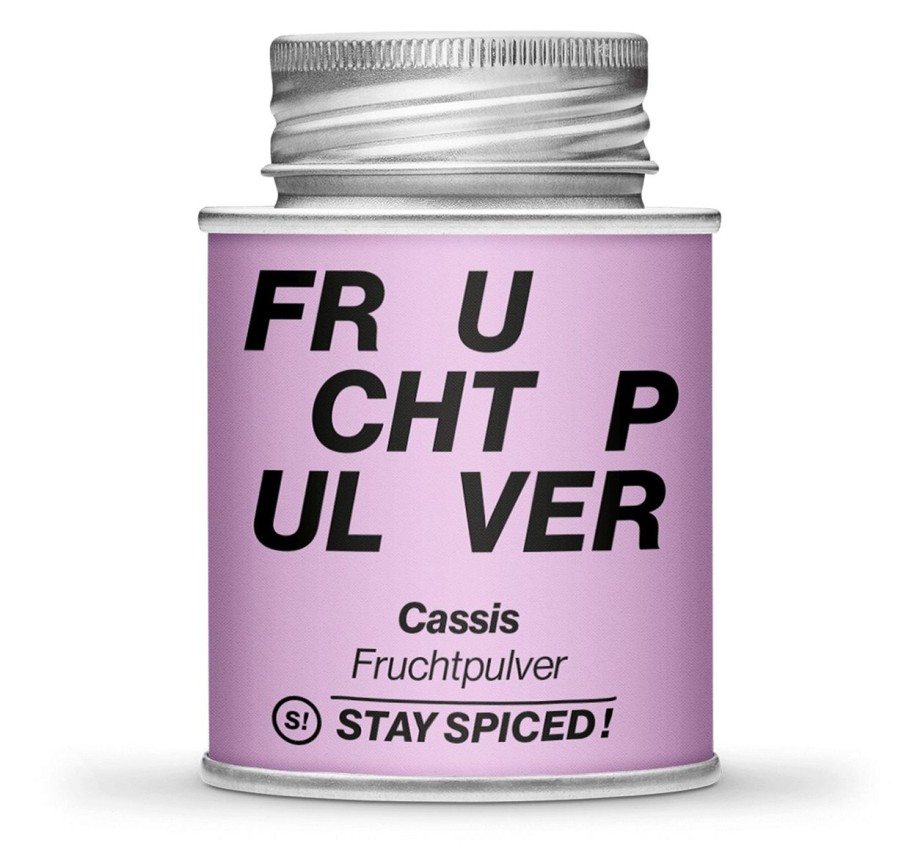 Stay Spiced! Frutta In Polvere | Frutta In Polvere - Cassis, 90 G